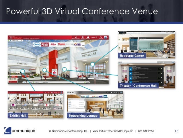 3d virtual trade show platform