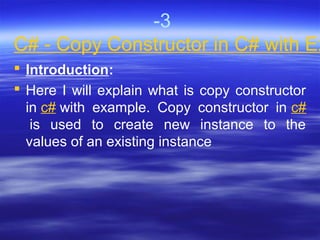 C++ classes tutorials | PPT