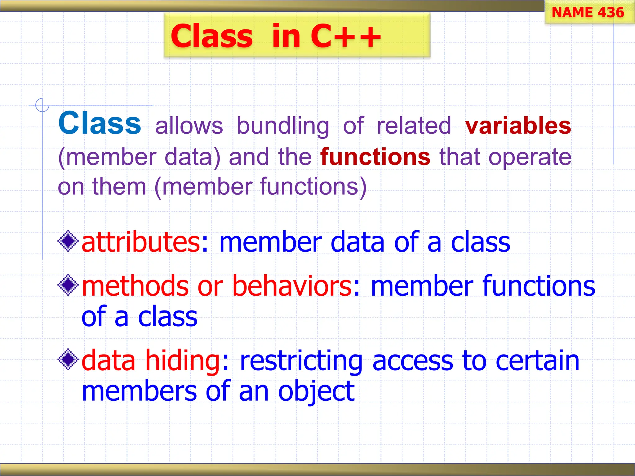 Computer programming C++ and object oriented program | PPT