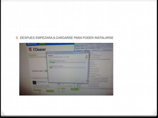0 DESPUES EMPEZARA A CARGARSE PARA PODER INSTALARSE