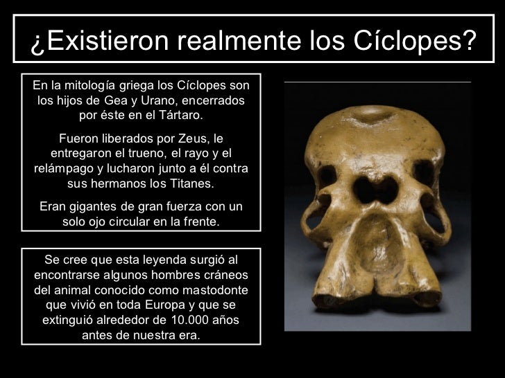 Cíclopes, mandrágoras y niños salvajes