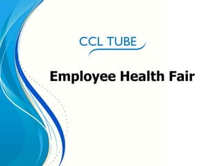 Employee Health Fair 
 