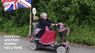 EVERONE AND THEIR MOTHER HAS A FUND.
7
Everyone
and their
mother
has a fund.
 