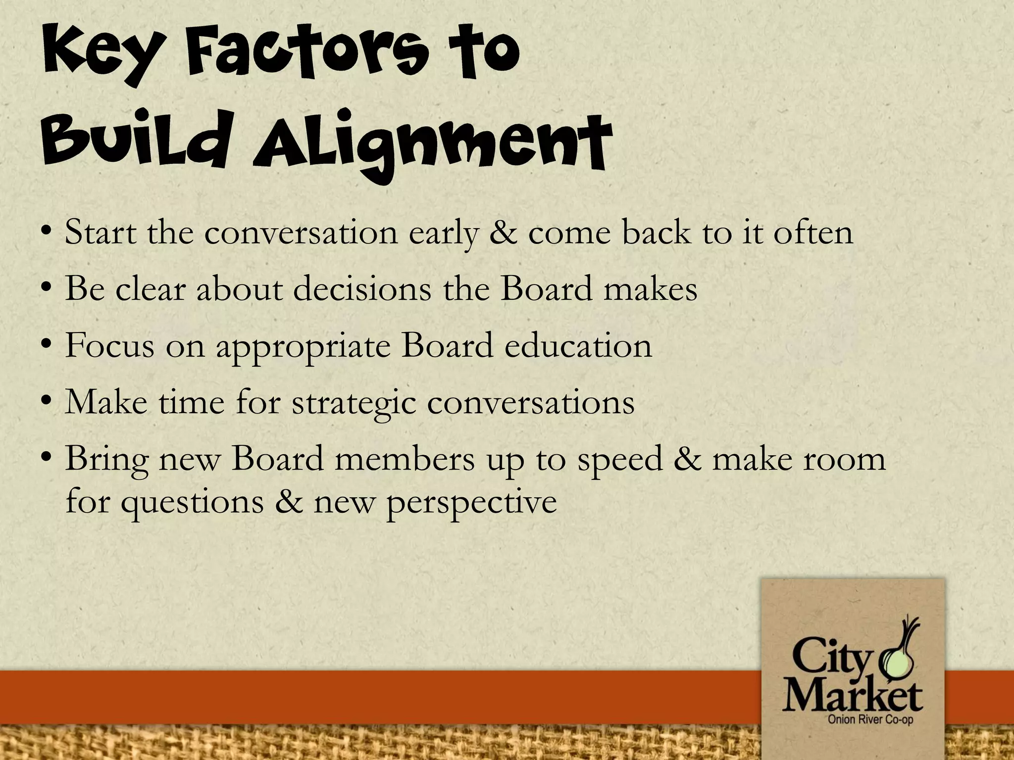 Building Alignment for Success | PPT