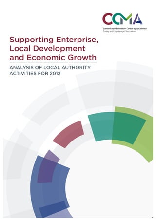 Supporting Enterprise,
Local Development
and Economic Growth
ANALYSIS OF LOCAL AUTHORITY
ACTIVITIES FOR 2012
 