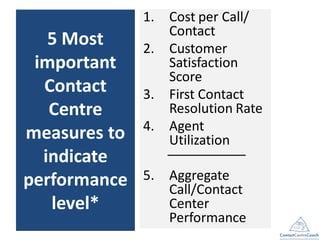 Managing performance effectively in Contact Centres | PDF | Human ...