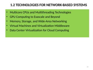 BCS601 Cloud Computing Module 1: Distributed System Models and Enabling ...
