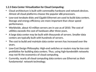 BCS601 Cloud Computing Module 1: Distributed System Models and Enabling ...