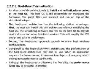 BCS601 Cloud Computing Module 2: Virtual Machines and Virtualization of ...