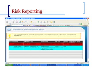 Risk Reporting   