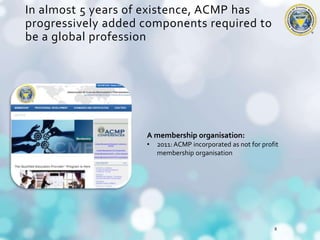 Certified Change Management Professional CCMP Webinar 2015 Nov 4 | PPTX