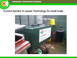 Current Aerobic In-vessel Technology for small scale 