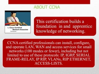 CCNA PPT | PPTX
