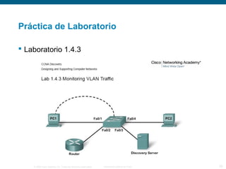 © 2006 Cisco Systems, Inc. Todos los derechos reservados. Información pública de Cisco 20
Práctica de Laboratorio
 Laboratorio 1.4.3
 