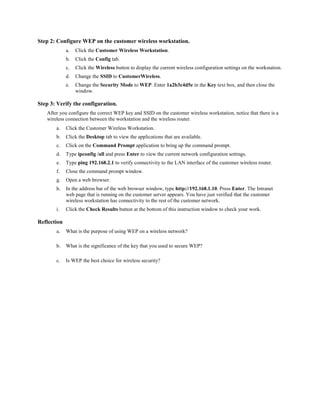 Linksys WMP54G — guide to Configuring WEP Encryption for ... - MansIO