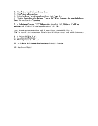 manual on networking cabling with pratical guide | PDF