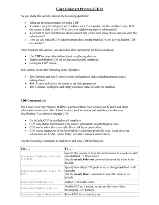Ccna notes | PDF