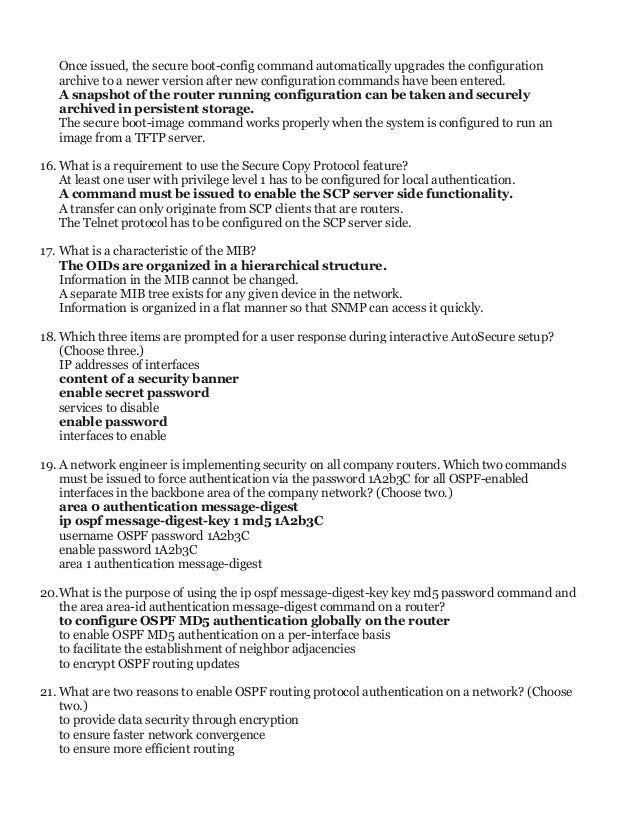 CCA security answers chapter 2 test