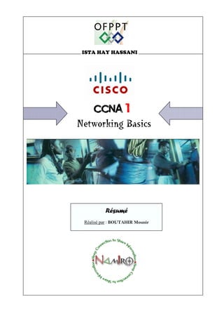 ISTA HAY HASSANI
CCNACCNACCNACCNA 1111
Networking Basics
Résumé
Réalisé par : BOUTAHIR Mounir
 