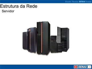 Estrutura da Rede
Servidor
 