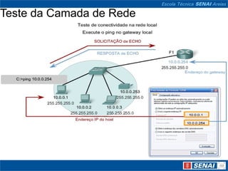 Teste da Camada de Rede
 