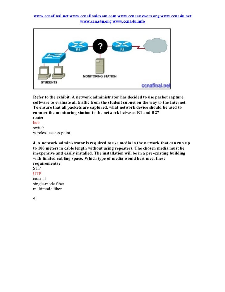 Ccna 1 Answers Chapter 10