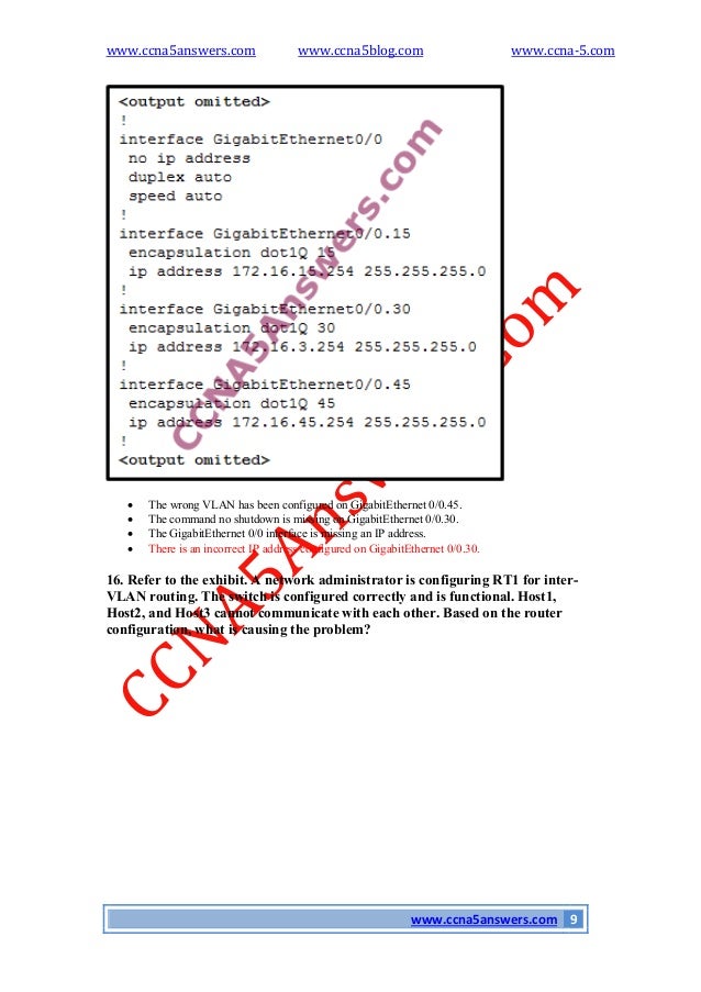 Ccna 2 chapter 5 exam answer v5