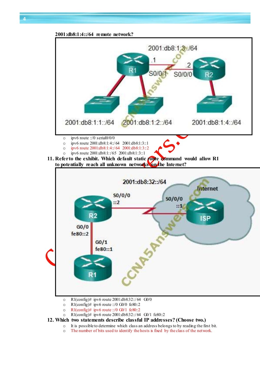 Ccna 2 chapter 6 exam answer v5