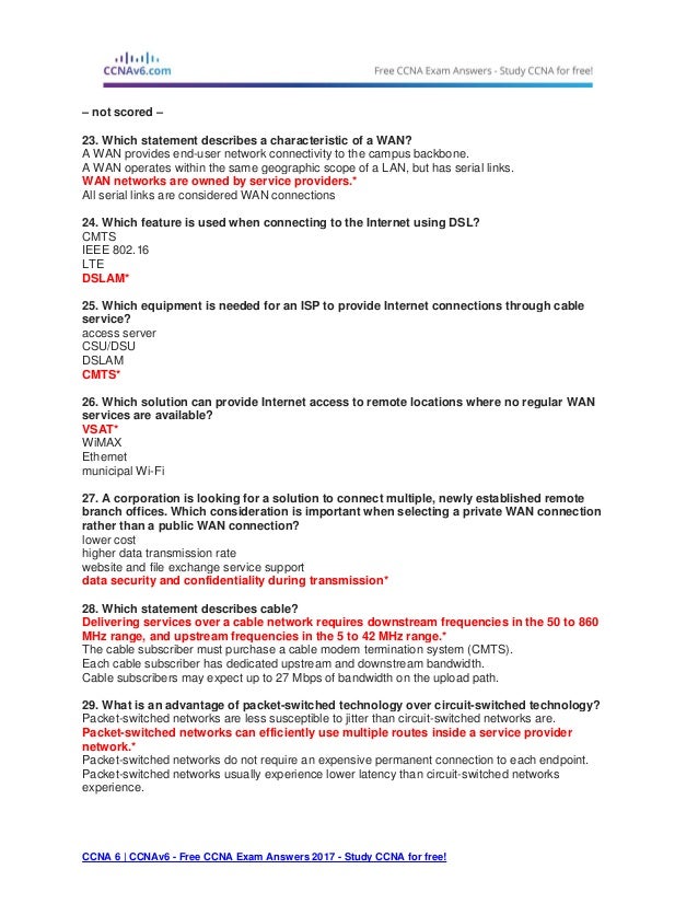 Ccna 4 chapter 2 exam answers 2017 (v5.0.3 + v6.0) full 100