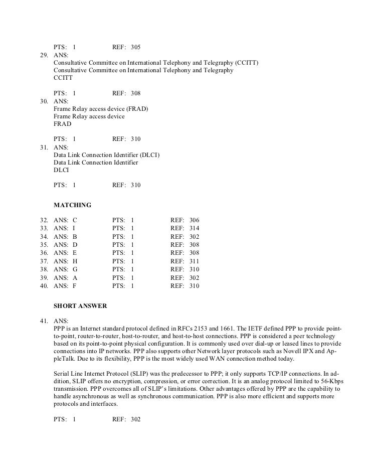 CCNA PPP and Frame Relay Questions