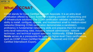 CCNA Course in Noida pptx PPT