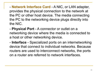 Ccna exploration network fundamentals | PPT