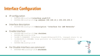 Interface Config CCNA : Intro to Cisco IOS - Part 2 | PDF
