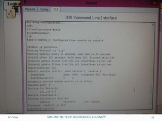 6/1/2019 23SMS INSTITUTE OF TECHNOLOGY, LUCKNOW
 