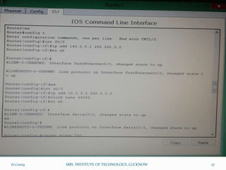 6/1/2019 SMS INSTITUTE OF TECHNOLOGY, LUCKNOW 27
 