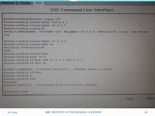 6/1/2019 SMS INSTITUTE OF TECHNOLOGY, LUCKNOW 28
 
