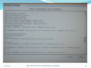 6/1/2019 SMS INSTITUTE OF TECHNOLOGY, LUCKNOW 39
 
