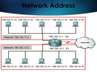 141
Network Address
 