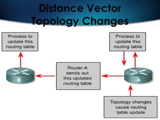 256
Distance Vector
Topology Changes
 