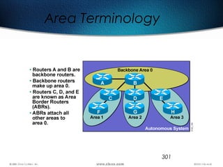 301
Area Terminology
 