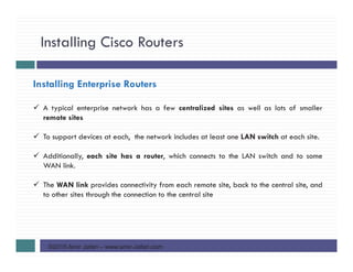 CCNA R&S-19-Operating Cisco Routers | PDF