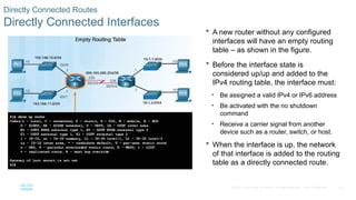 CCNA CISCO Chapter 01 Routing Concepts and Network | PPTX