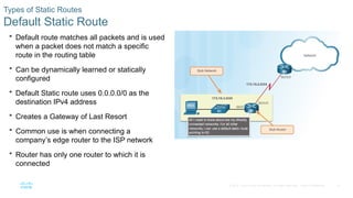 Hitmap Routing Not Match CCNA CISCO Chapter 02 Routing Concepts and Network | PPTX