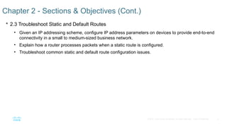 CCNA CISCO Chapter 02 Routing Concepts and Network | PPTX