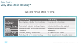 CCNA CISCO Chapter 02 Routing Concepts and Network | PPTX