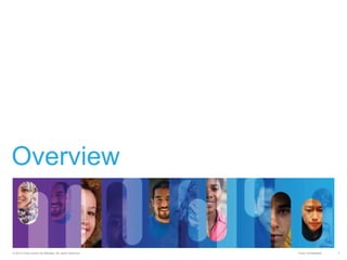 Overview

© 2012 Cisco and/or its affiliates. All rights reserved.

Cisco Confidential

3

 