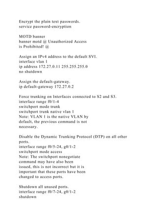 CCNA Scaling NetworksSA Exam CCNA Scaling NetworksSkills .docx