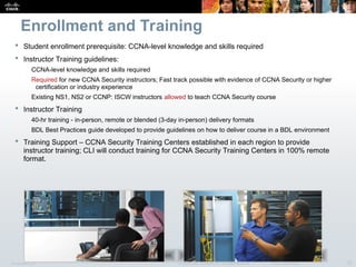 Security Instructor Training Course ccna_security_cisco_Redes_cisco_redes_2023 | PPT
