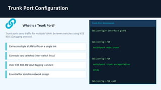 Cisco Switch Configuration Basics for Beginners | CCNA Certification | PDF