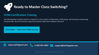 Cisco Switch Configuration Basics for Beginners | CCNA Certification | PDF
